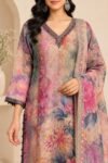 Pastel Floral Printed Kurta Set - Image 2